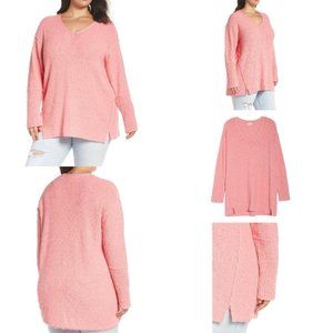 Caslon Boucle Tunic Sweater